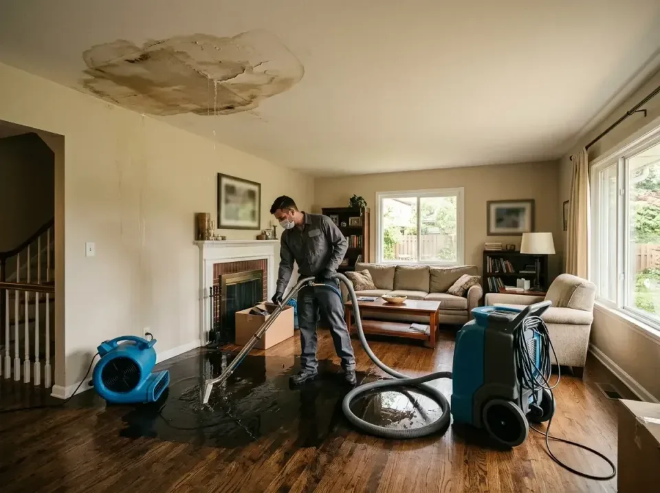 attic-pipe-burst-ceiling-drip-008 — frequently asked questions, Water Damage Restoration & Carpet Care in Zionsville, IN